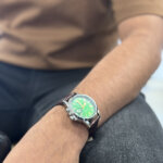 Seiko Prospex Alpinist Automatic – Sunburst Green Dial – Leather Strap