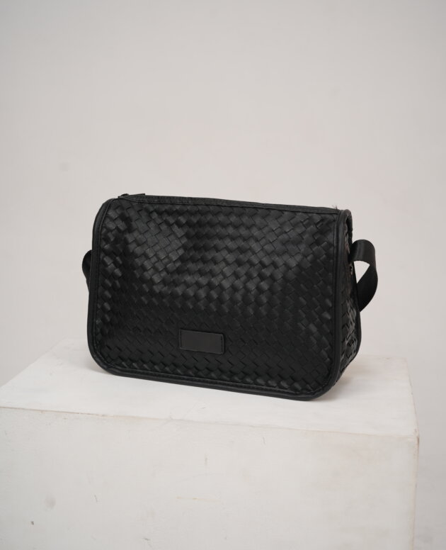 Kaya Woven Luxe Crossbody Bag
